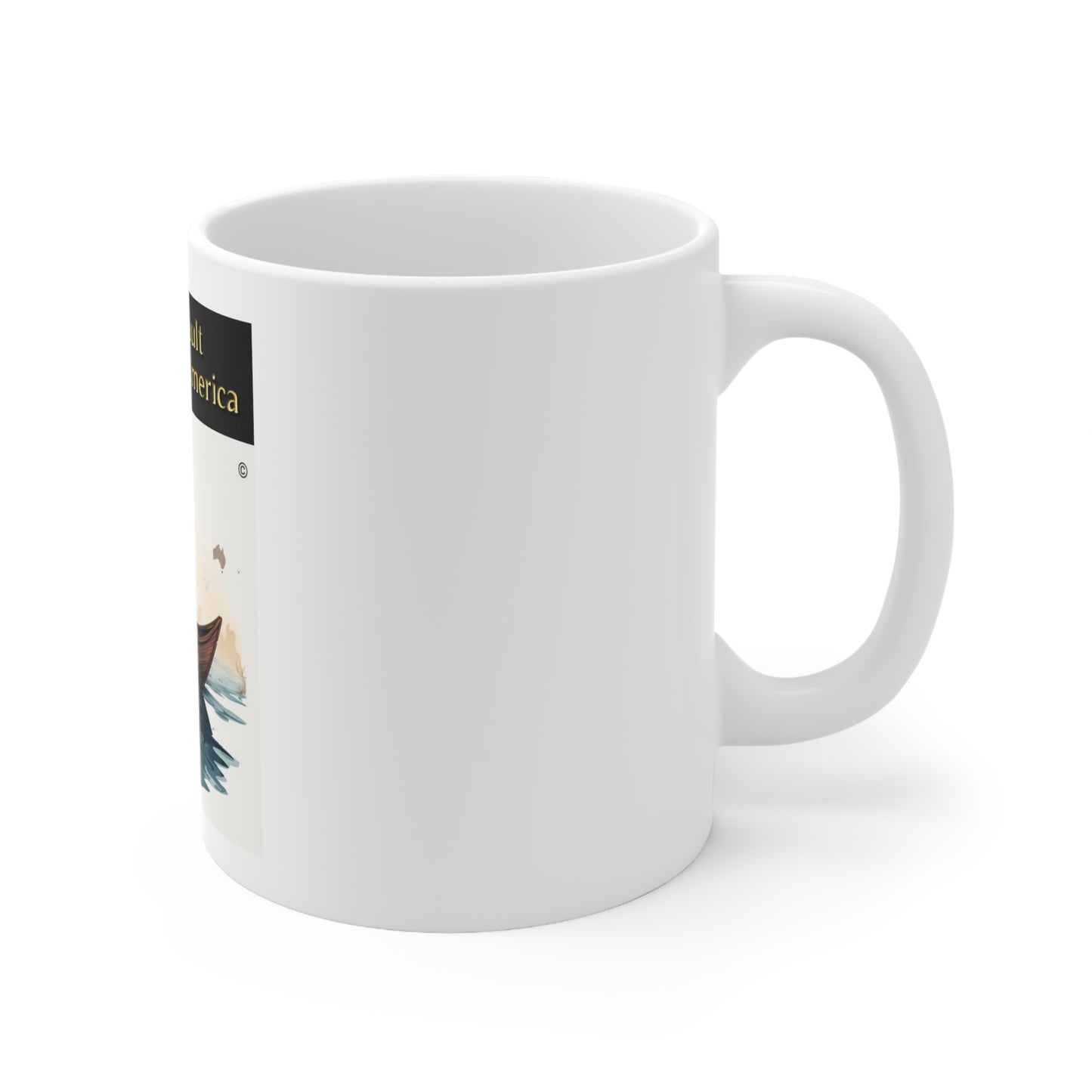 Not My Fault Ceramic Mug 11oz